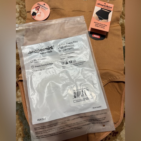 NWT Women Shapermint Essentials All Day Every Day High Waisted Shaper Panty XS/S - Picture 7 of 7